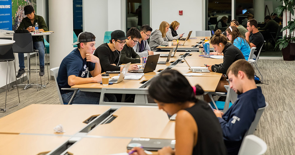 Students Studying