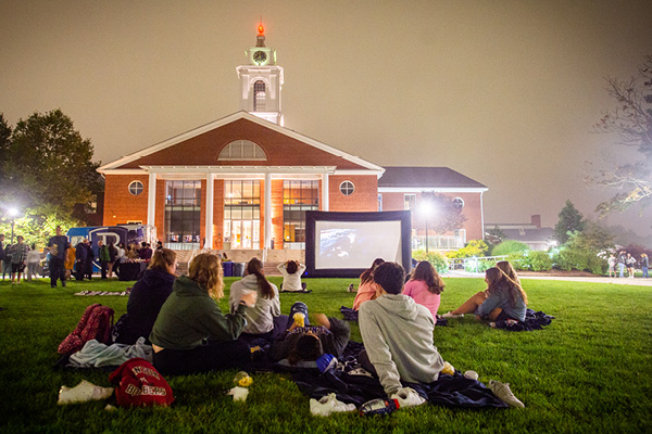 Falcons cozied up to big-screen favorite Remember the Titans. 