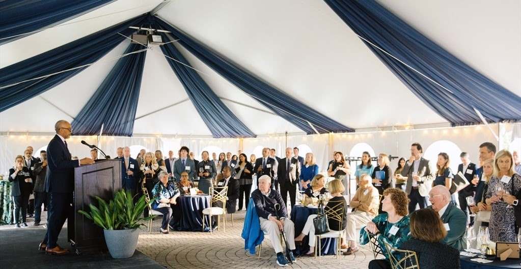 Guests at Presidential Reception