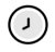 Timeline clock icon.