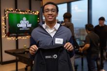 Participant at Celtics Career Day, presented by Bentley University