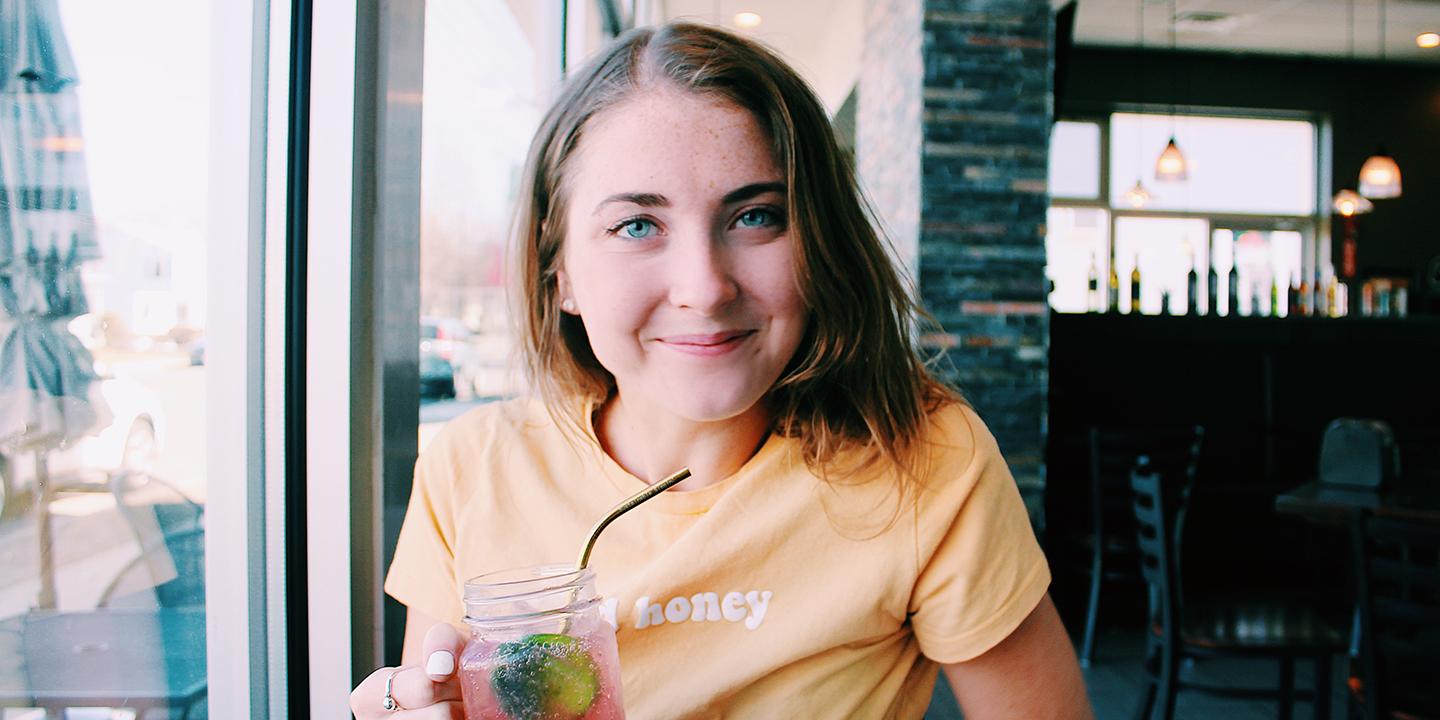 Bentley University alumna Shannon Fairweather is co-founded a company that makes reusable straws 