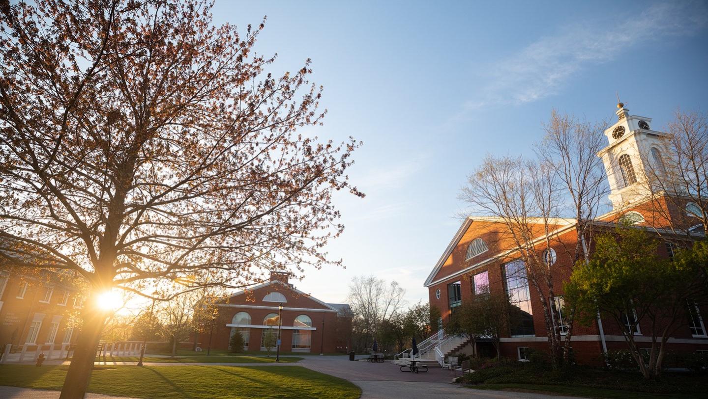 shot of campus