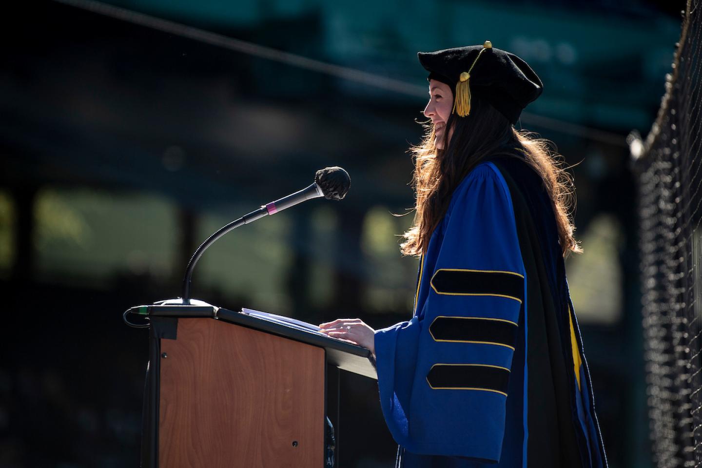 Melissa Renschler's speaks to the class of 2020