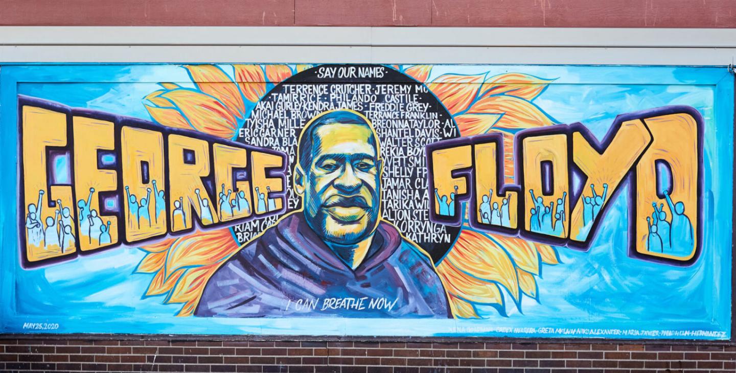 George Floyd Mural 