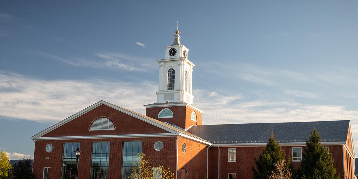 bentley library building with clocktower 