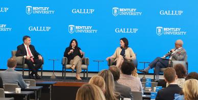 Presenters at Bentley-Gallup Business in Society event in Washington, D.C.