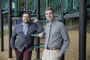 Bentley University graduates Gregg Grenier and Brian Shea