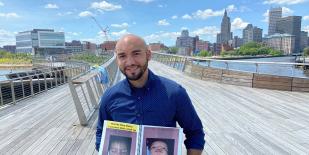 Bentley University graduate Manny Ventura